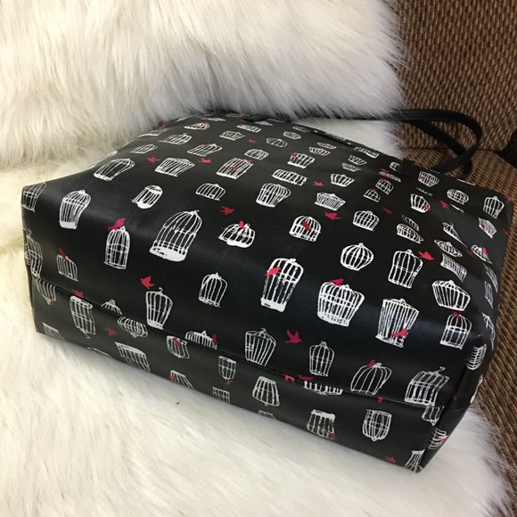 SOLD! Kate SPADE BON SHOPPER Large Birdcage Tote - Picture 14 of 16